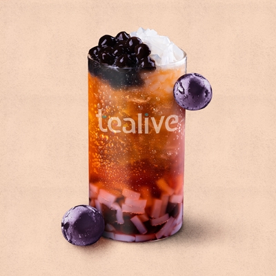 Grape Da Hong Pao Tea With QQ