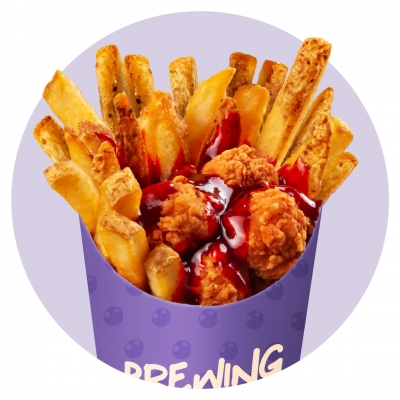 Korean Spicy Loaded Fries