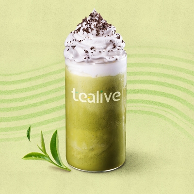 Snowy Matcha Smoothie