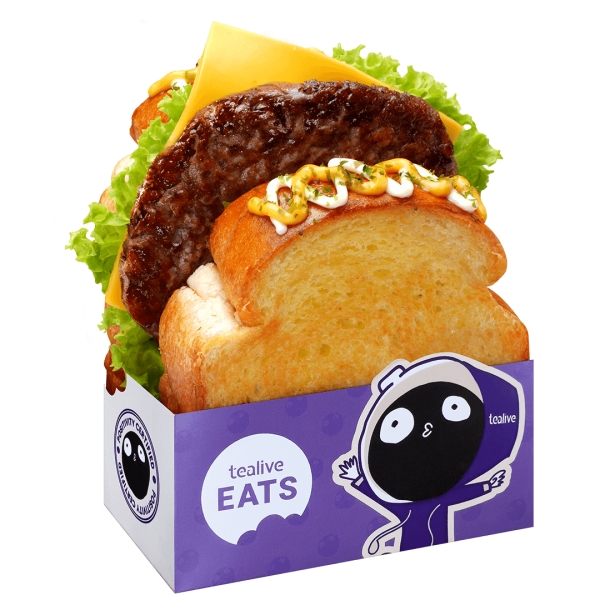 Cheezy Beef Toastea