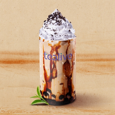 Snowy Bang Bang Da Hong Pao Milk Tea
