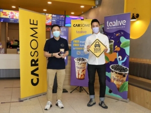 Carsome brews up partnership with Tealive to expand retail presence