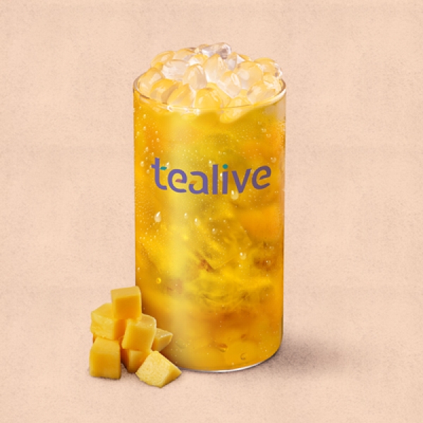 Mango Fruit Juice With Konjac