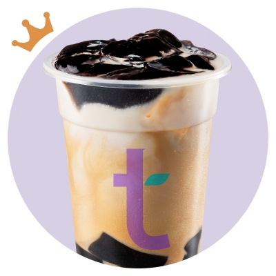 Roasted Milk Tea Grass Jelly