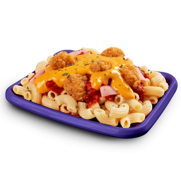 Bolognese Chicken Slice With Popcorn Chicken