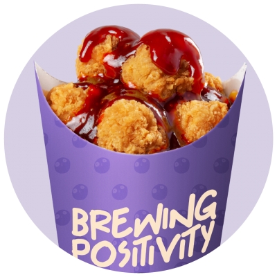 Korean Spicy Popcorn Chicken