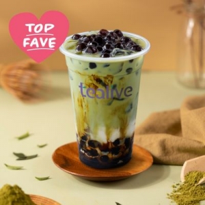 Bang Bang Nishio Matcha  with Brown Sugar Warm Pearls
