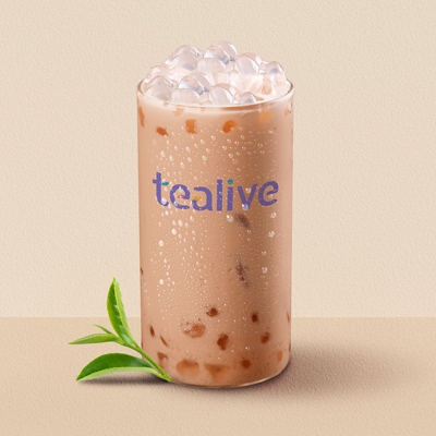 Da Hong Pao Milk Tea With Konjac