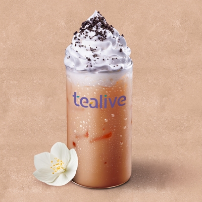 Snowy Jasmine Green Light Milk Tea