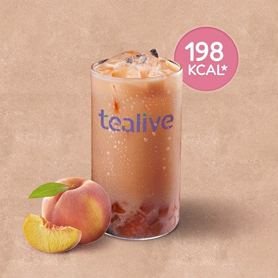 Jasmine Peach Light Milk Tea With Real Peach