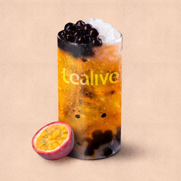 Passionfruit Tea With QQ