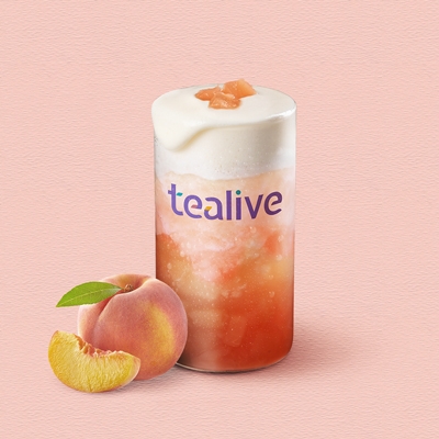 Cream Cloud Juicy Peach Oolong Smoothie